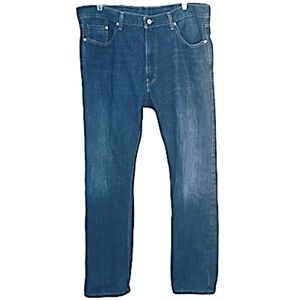 Levi's 559 Men's Jeans 40W x 32L Relaxed Straight Dark Blue Wash Lightly Faded